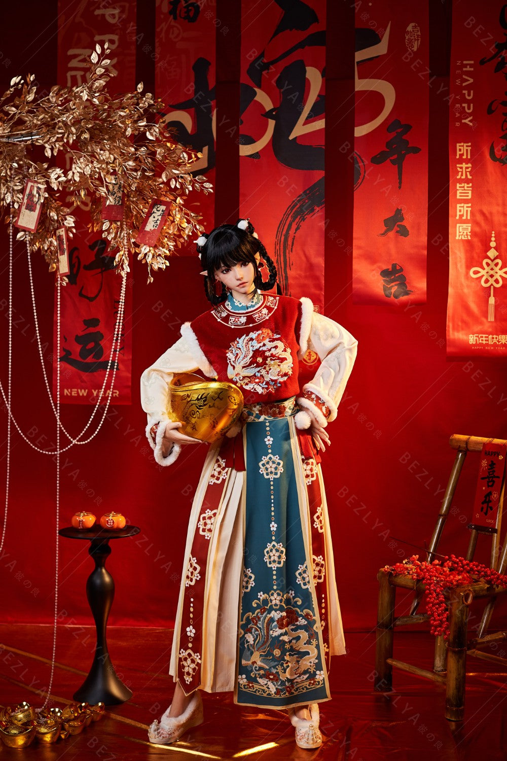 Calla sexdukke (Bezlya Doll 163 cm E-cup 2.2CF silikone)