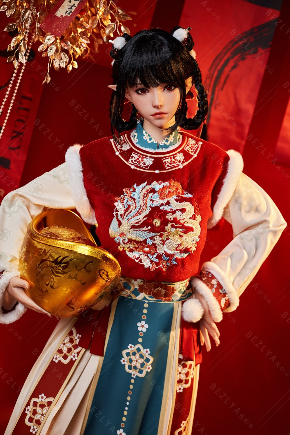 Calla sexdukke (Bezlya Doll 163 cm E-cup 2.2CF silikone)