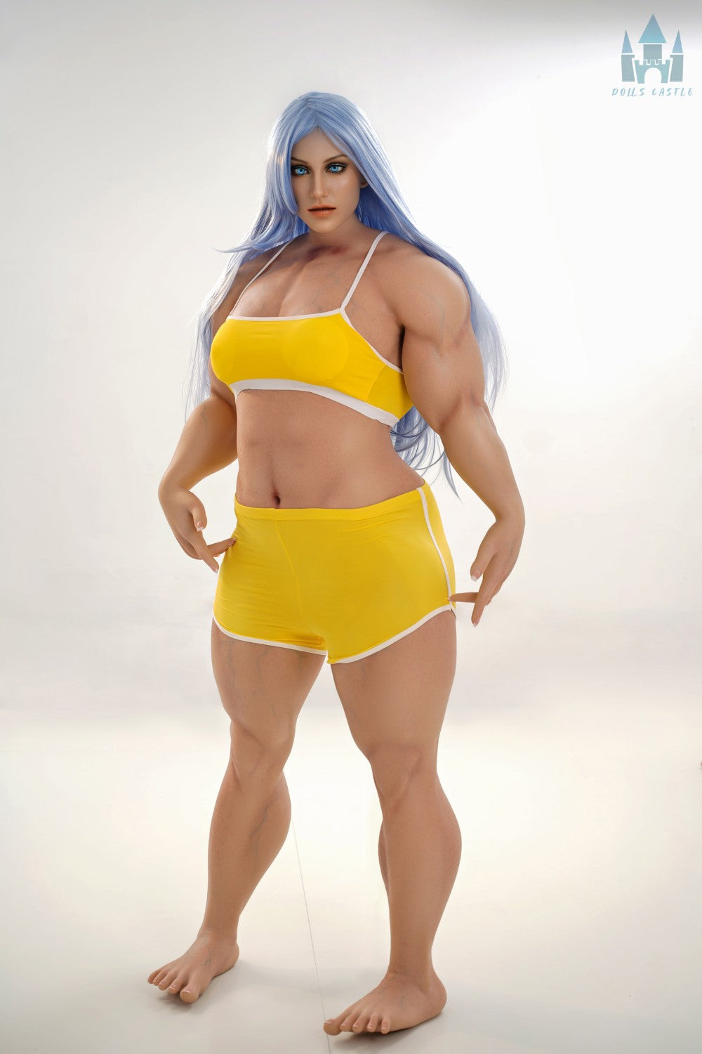 Kalium sexdukke (Dolls Castle 160 cm B-cup #S13 silikone)