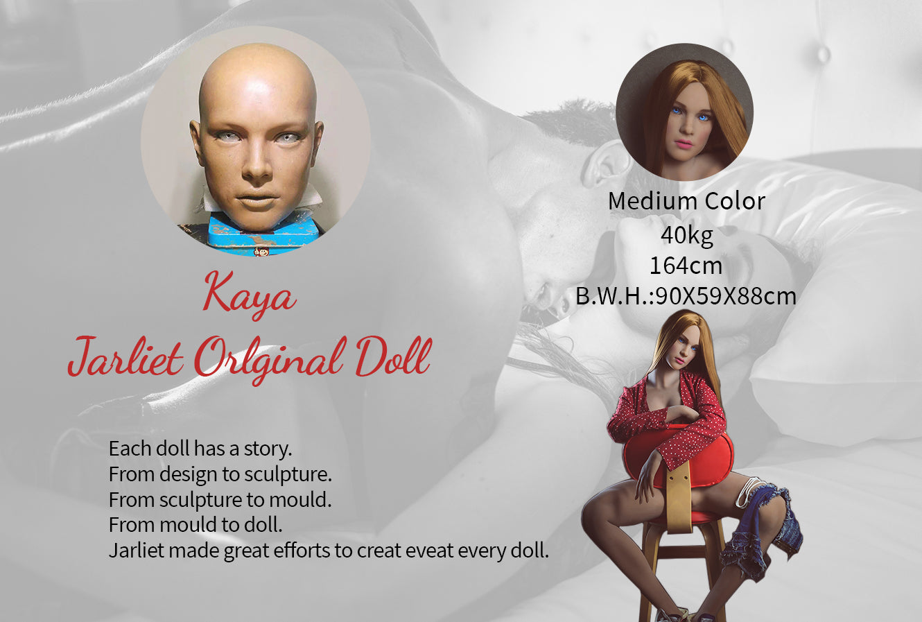 Kaya sexdukke (Jarliet 164 cm E-cup TPE)