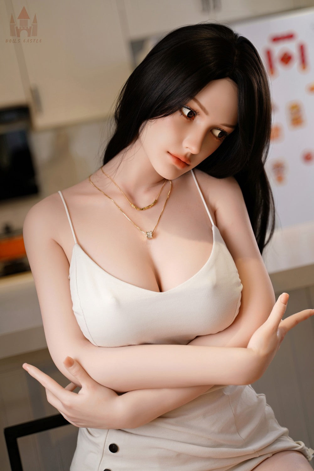 Kimora sexdukke (Dolls Castle 163 cm E-cup #S26 RST silikone)