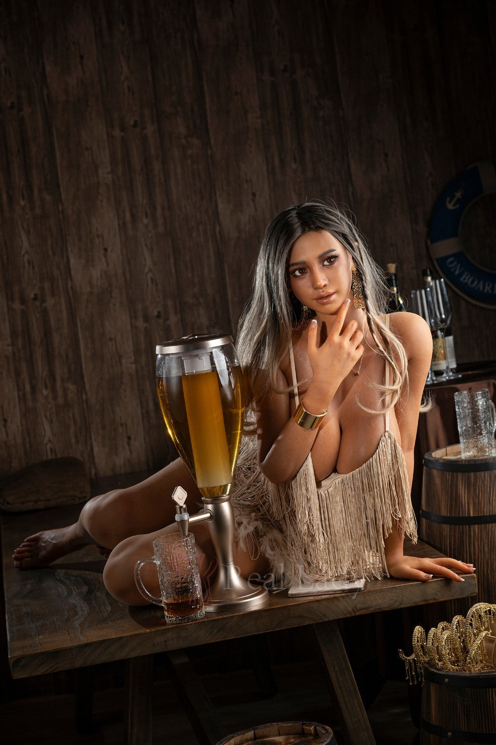 Alodia sexdukke (Real Lady 159 cm F-cup R9 silikone)