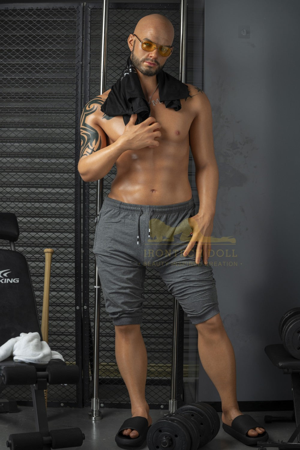Cliff Jensen Pornstar sexdukke (Irontech Doll 190 cm silikone)