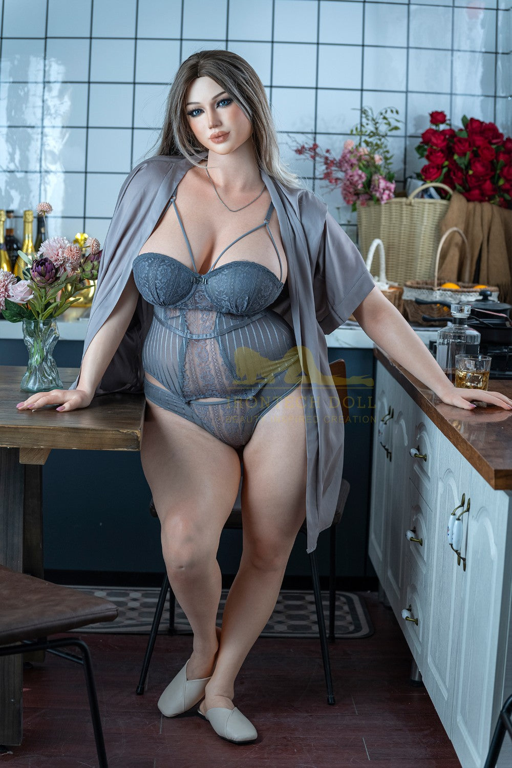 Celine sexdukke (Irontech Doll 162 cm f-cup S13 silikone)