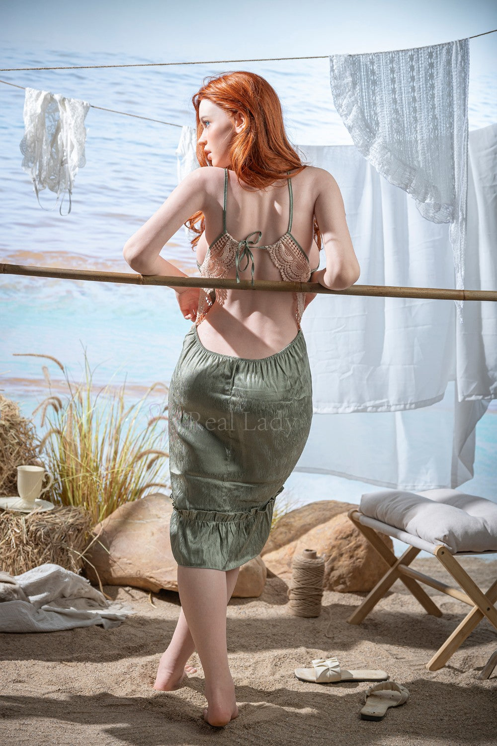 Hailey sexdukke (Real Lady 159 cm F-cup R12 silikone)