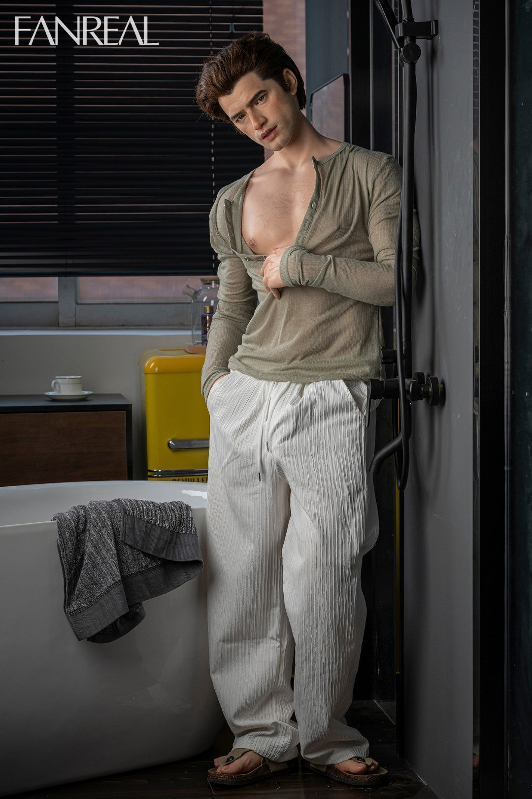 Carter Mand sexdukke (FanReal Doll 173 cm silikone)