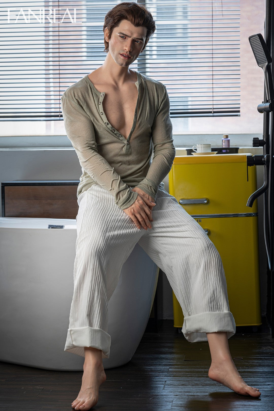 Carter Mand sexdukke (FanReal Doll 173 cm silikone)