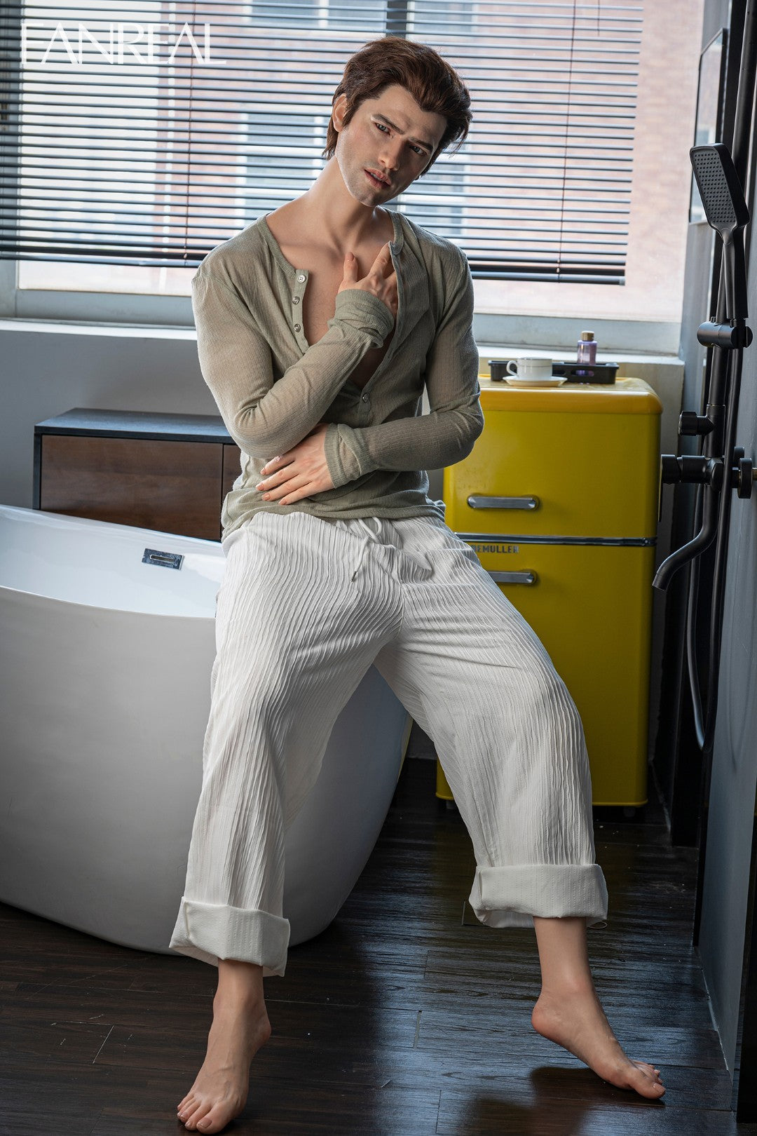 Carter Mand sexdukke (FanReal Doll 173 cm silikone)