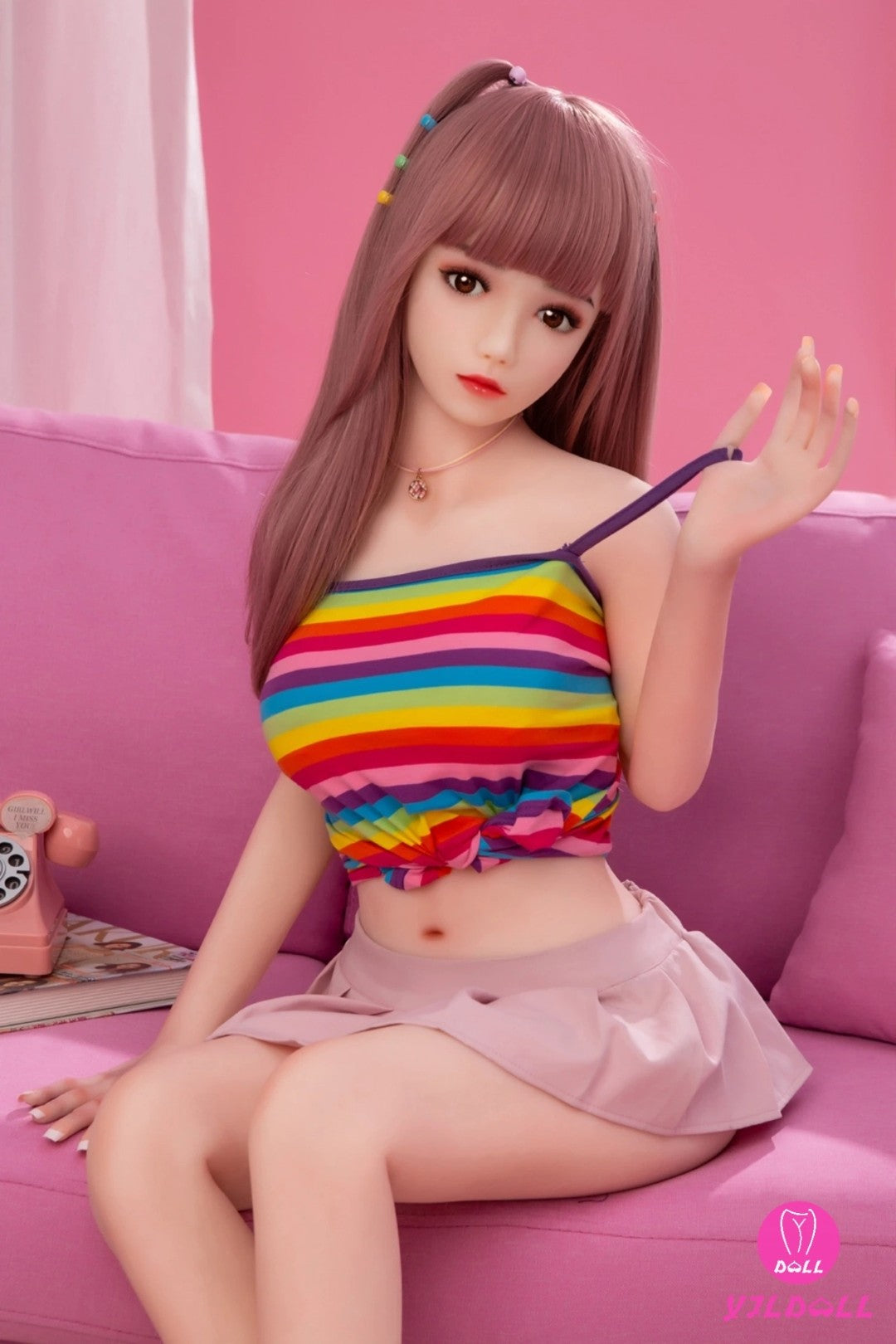 Bertha sexdukke (YJL Doll 148 cm C-cup #175 TPE+silikone)
