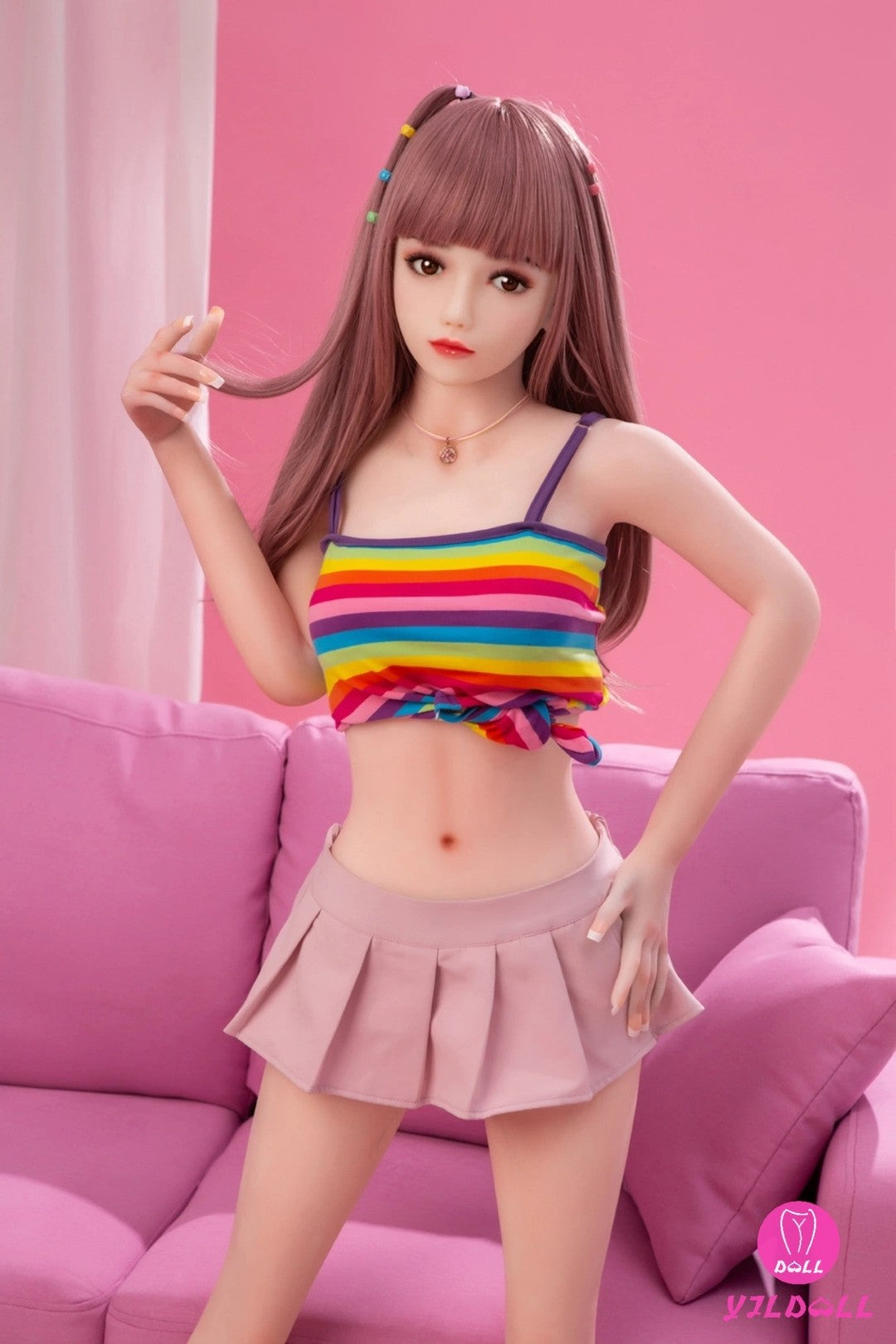 Bertha sexdukke (YJL Doll 148 cm C-cup #175 TPE+silikone)