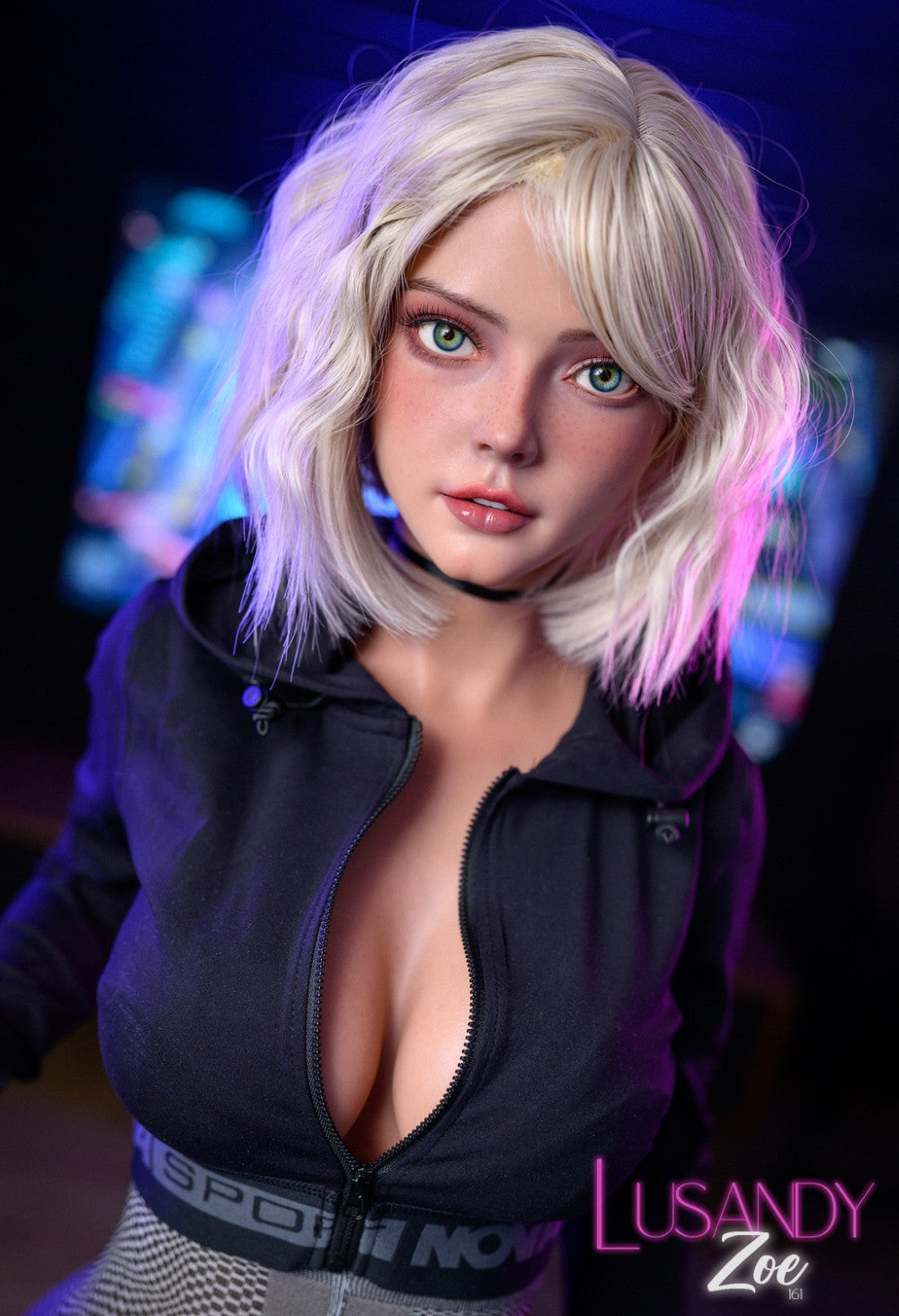 Zoe sexdukke (Lusandy Doll 161 cm D-cup silikone)