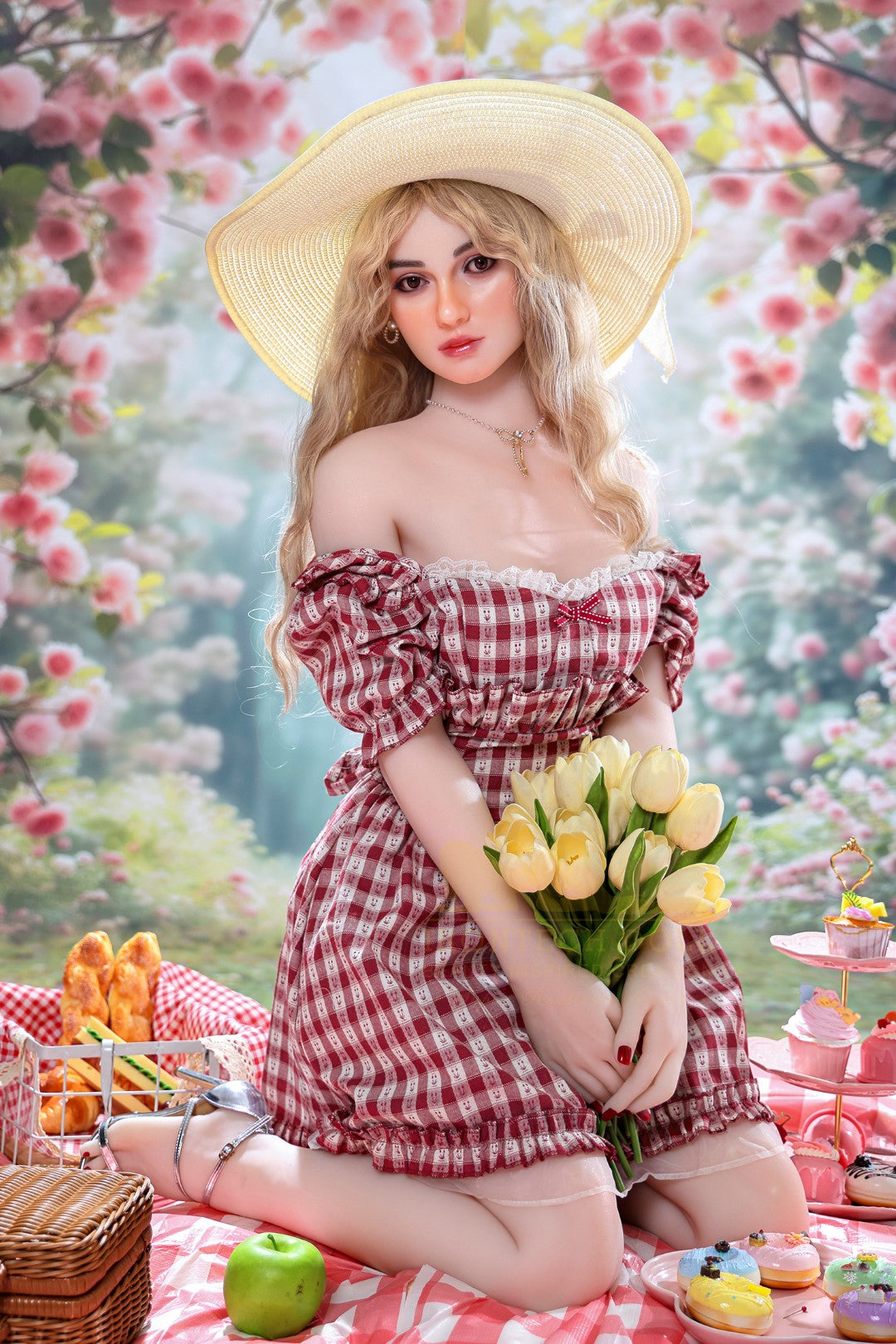 Tina sexdukke (Irontech Doll 162 cm A-cup S45 TPE+silikone)