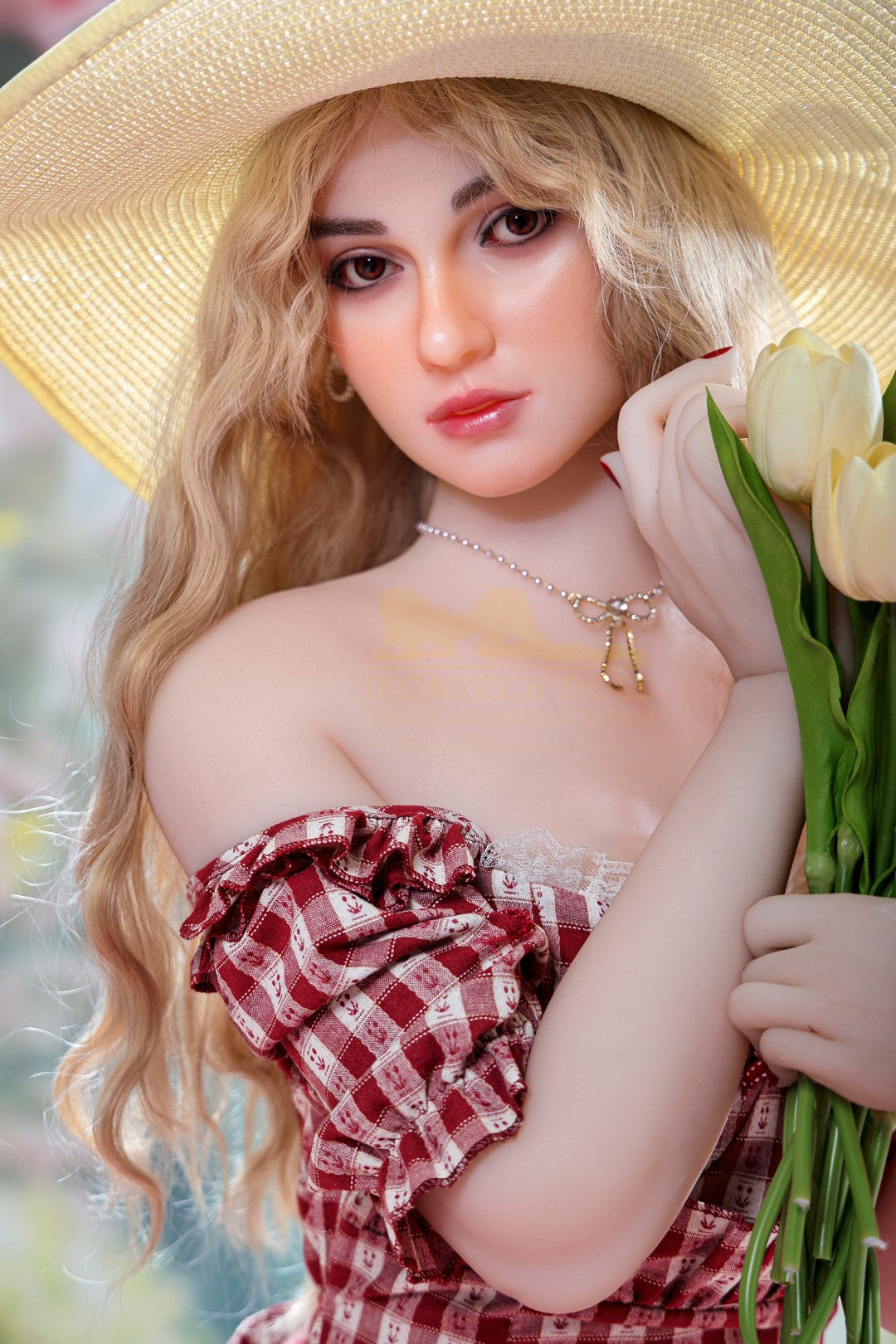 Tina sexdukke (Irontech Doll 162cm a-cup S45 TPE+silikone)