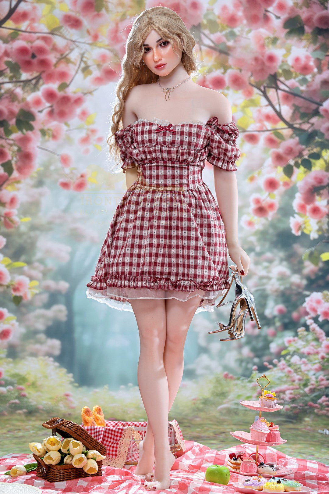 Tina sexdukke (Irontech Doll 162 cm A-cup S45 TPE+silikone)