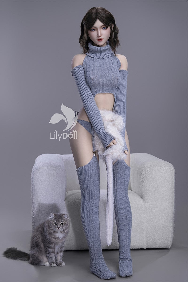Freja-D sexdukke (LilyDoll 159 cm B-cup #LD019 TPE+silikone