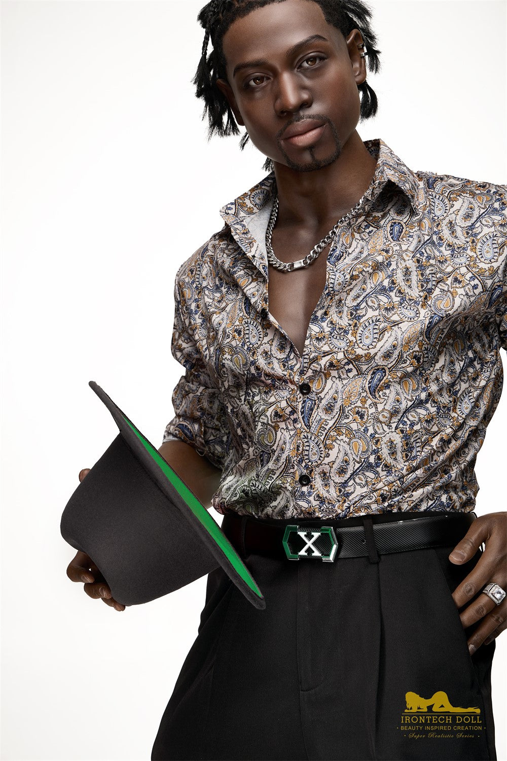 James Male sexdukke (Irontech Doll 176 cm M8 silikone)