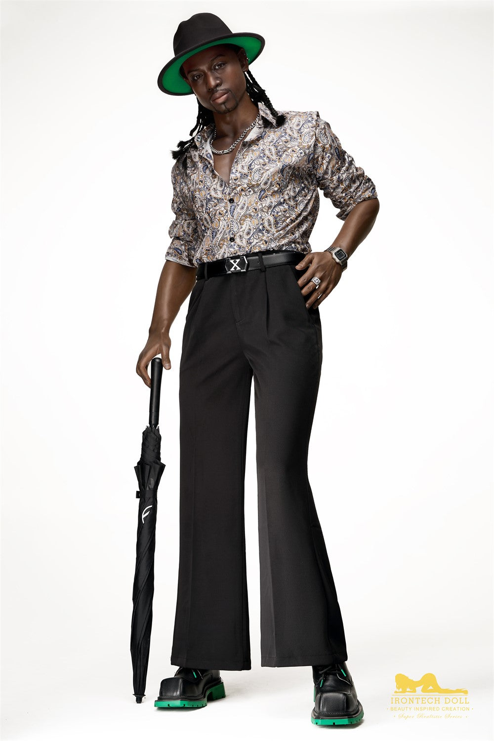 James Male sexdukke (Irontech Doll 176 cm M8 silikone)