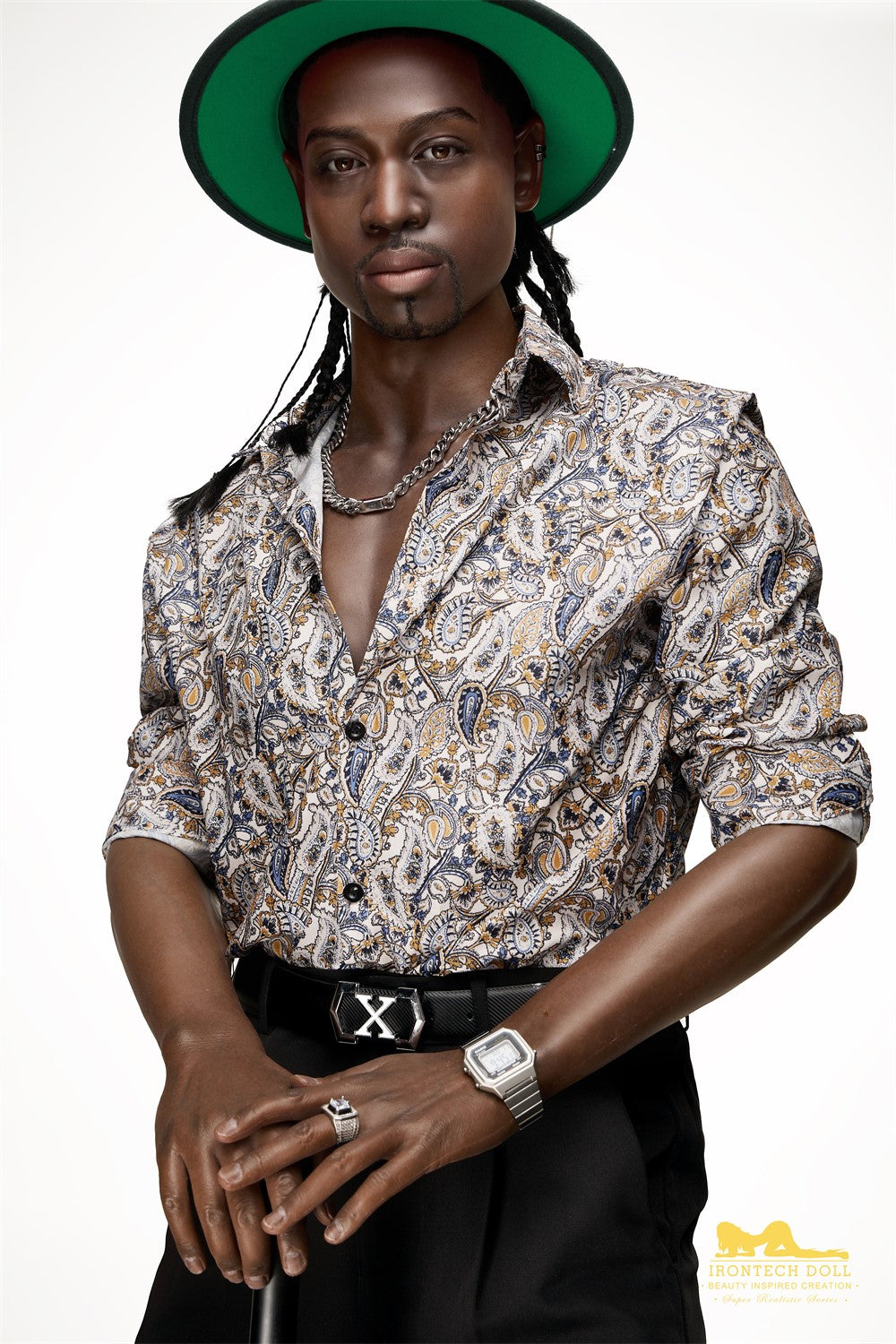 James Male sexdukke (Irontech Doll 176 cm M8 silikone)