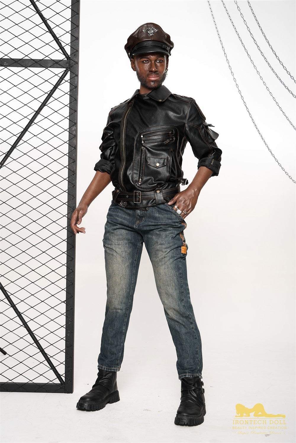 Bill Male sexdukke (Irontech Doll 176 cm M7 silikone)