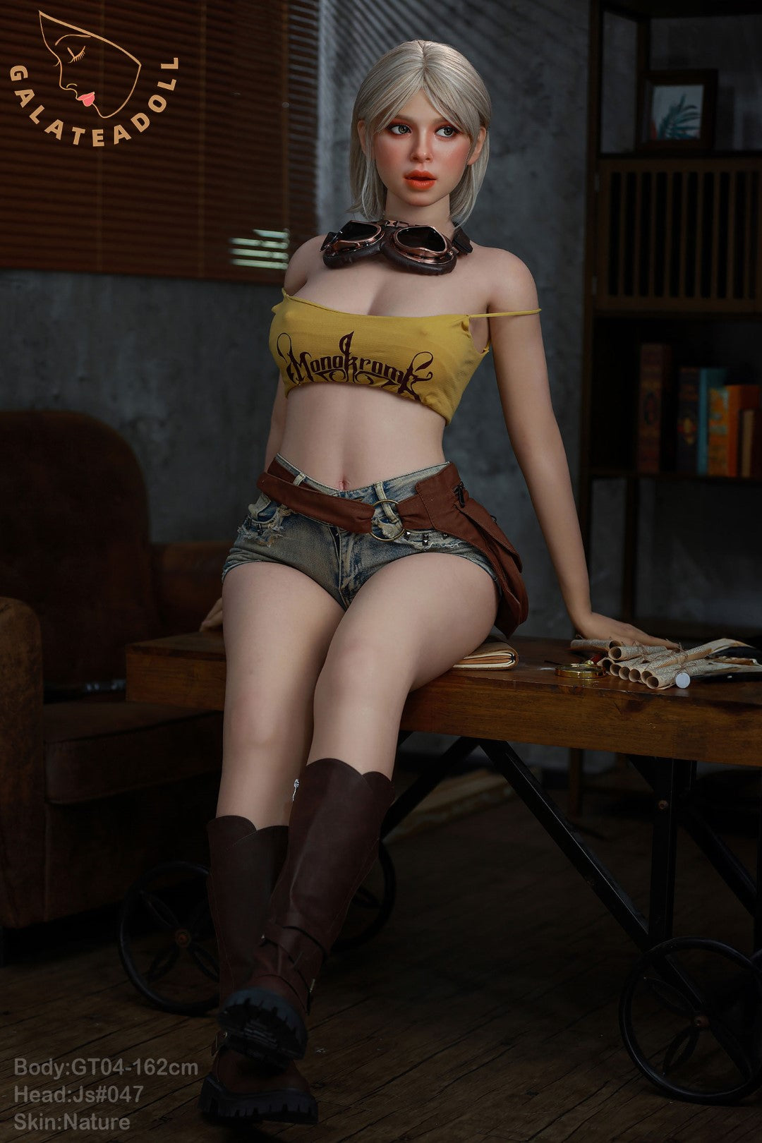 Emma sexdukke (Galatea Doll 162 cm c-cup #047 silikone)