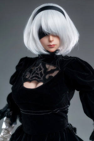 Yorha 2B Sex Doll (Game Lady 171 cm e-cup nr. 18 silikone)