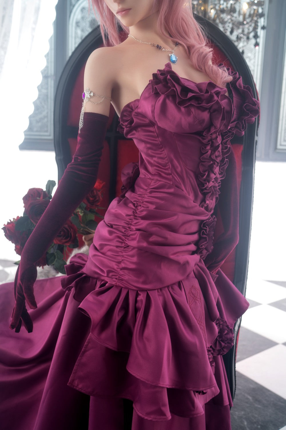 Lightning sexdukke (Game Lady 171 cm G-cup nr. 19 silikone)