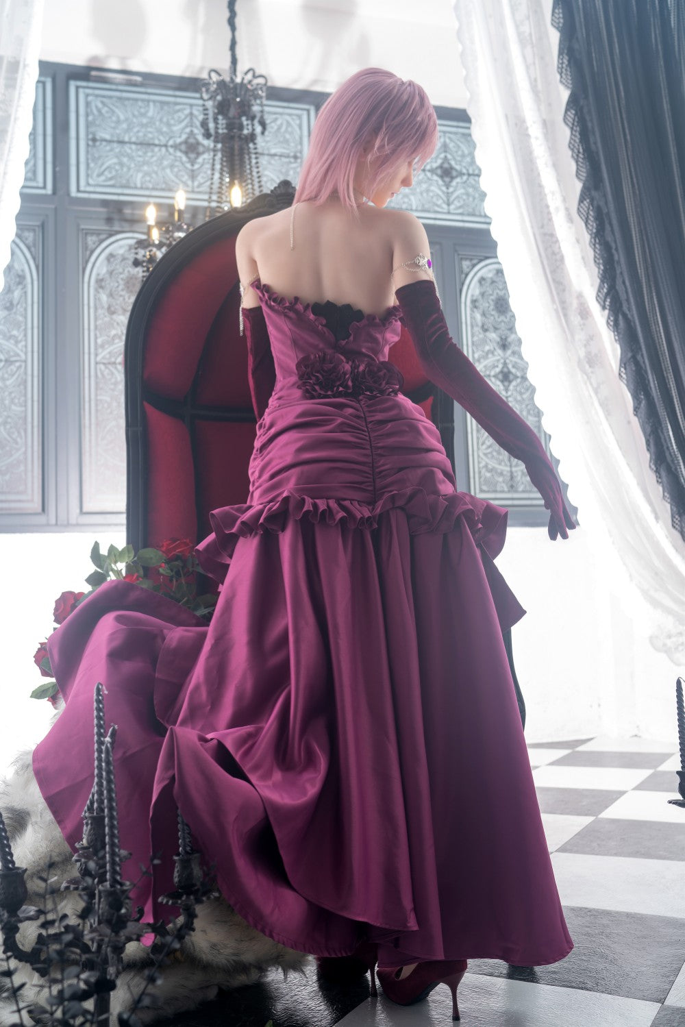 Lightning sexdukke (Game Lady 171 cm G-cup nr. 19 silikone)