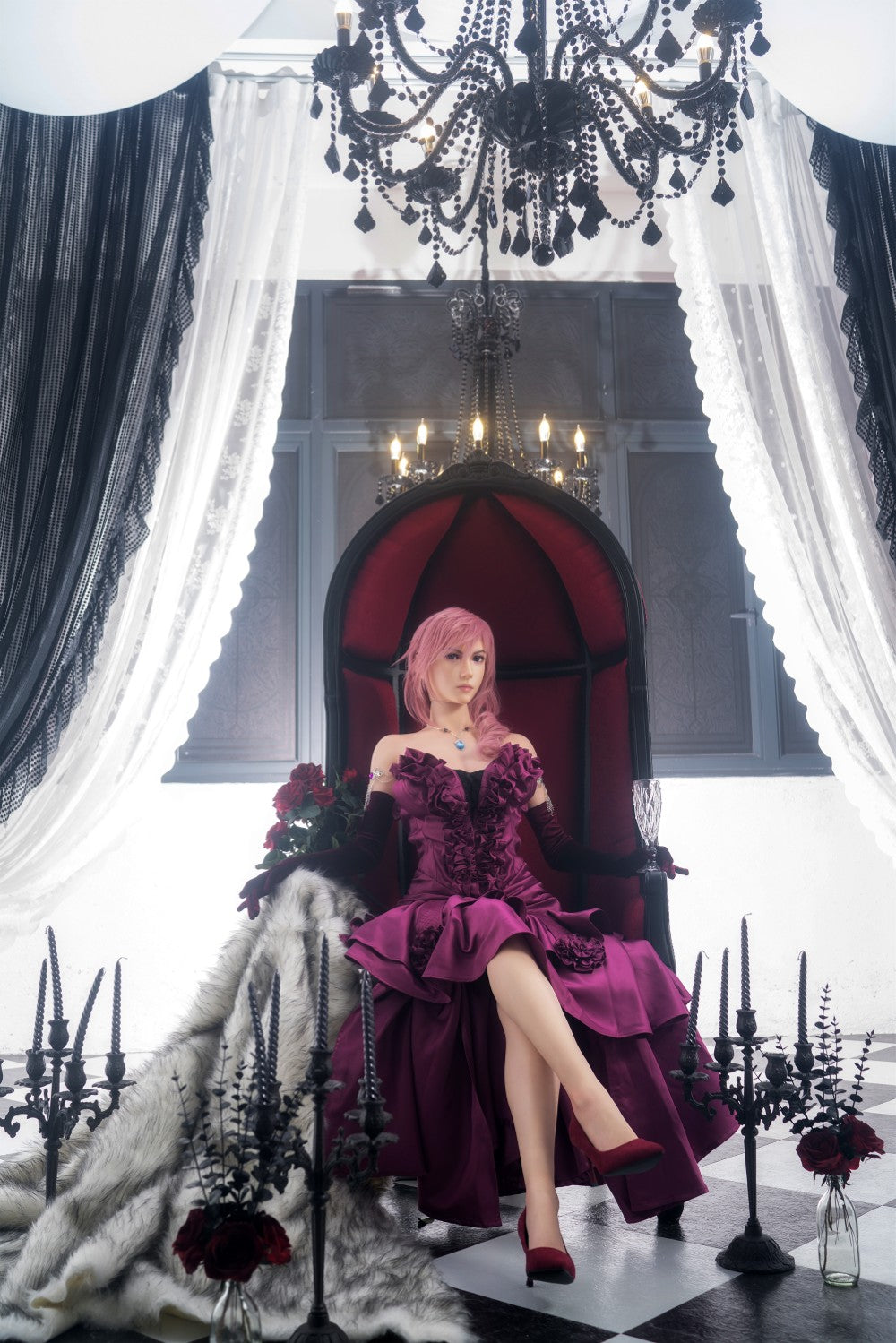 Lightning sexdukke (Game Lady 171 cm G-cup nr. 19 silikone)