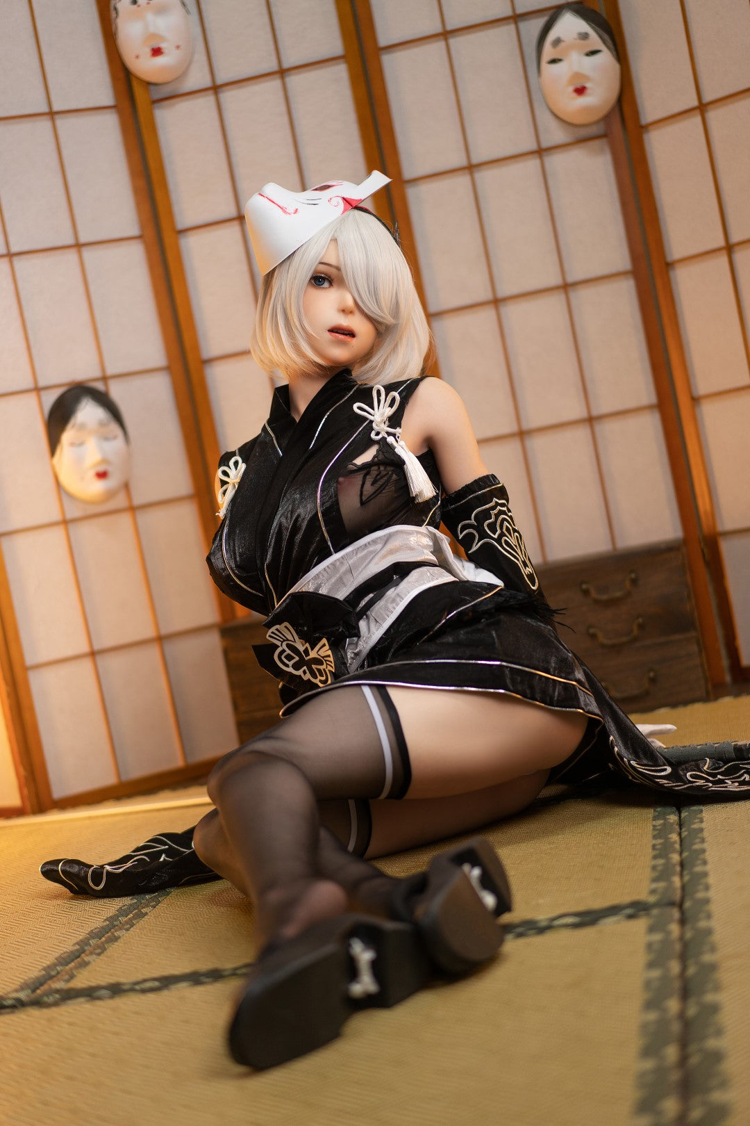 Yorha 2B sexdukke (Game Lady 171 cm E-cup Nr.24 silikone)