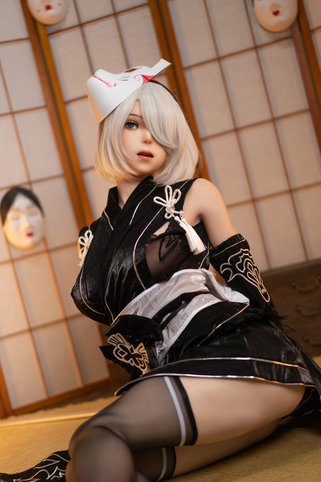 Yorha 2B sexdukke (Game Lady 171 cm E-cup Nr.24 silikone)
