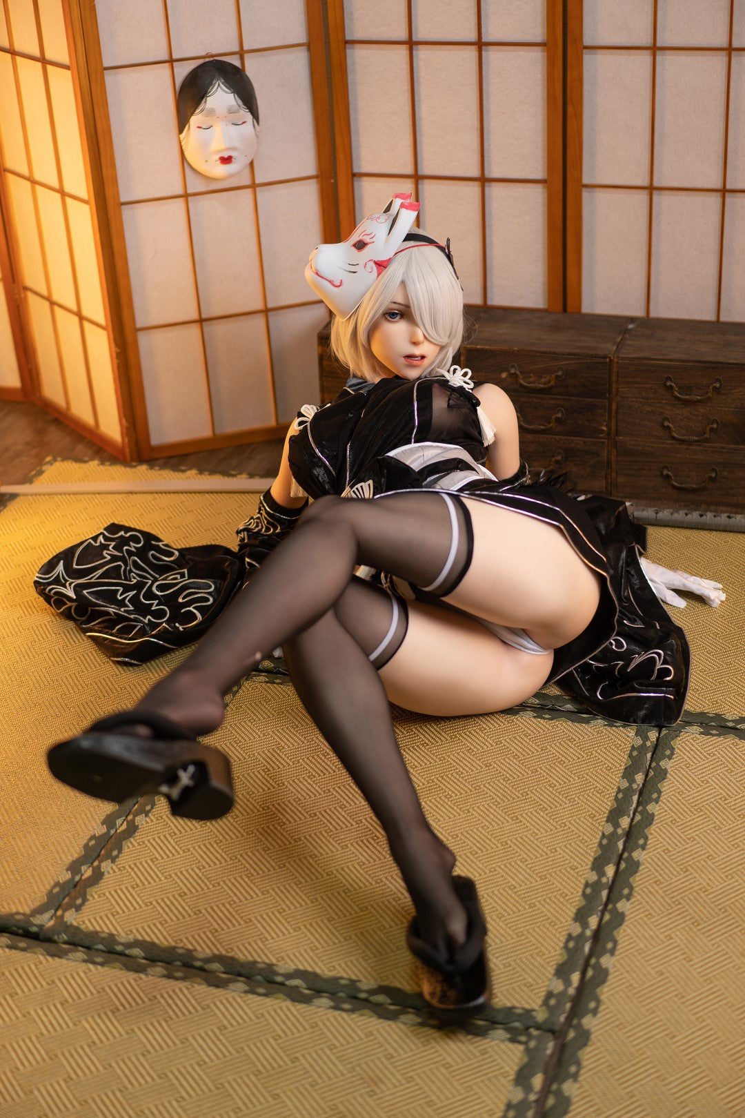 Yorha 2B sexdukke (Game Lady 171 cm E-cup Nr.24 silikone)