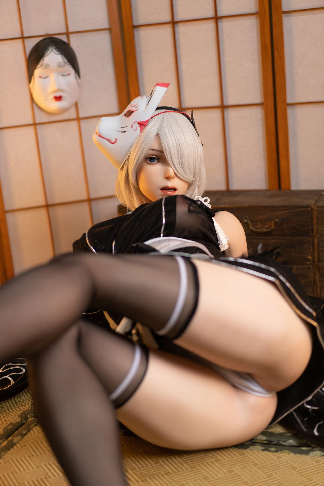 Yorha 2B sexdukke (Game Lady 171 cm E-cup Nr.24 silikone)
