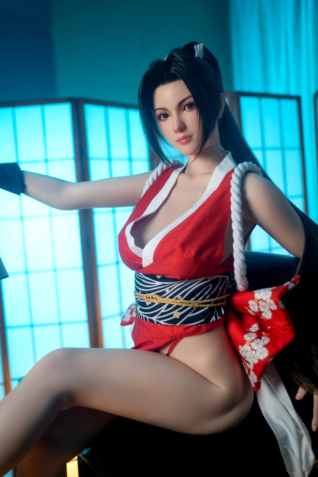 Mai Shiranui sexdukke (Game Lady 168 cm E-cup nr. 28 silikone)