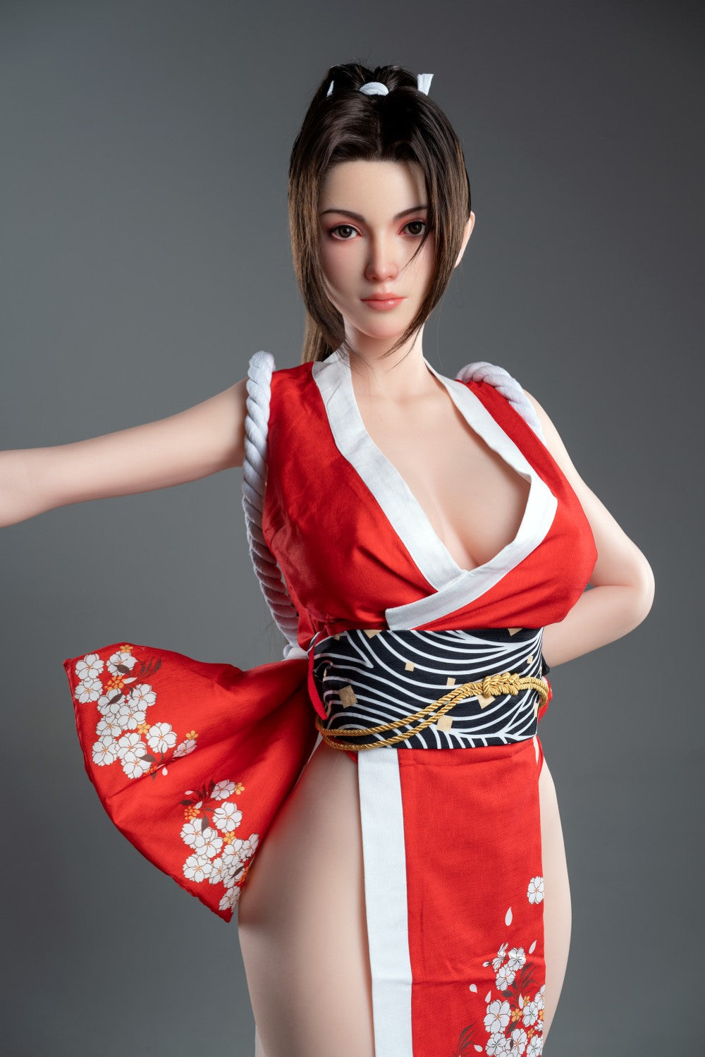 Mai Shiranui sexdukke (Game Lady 165 cm G-cup nr. 28 silikone)
