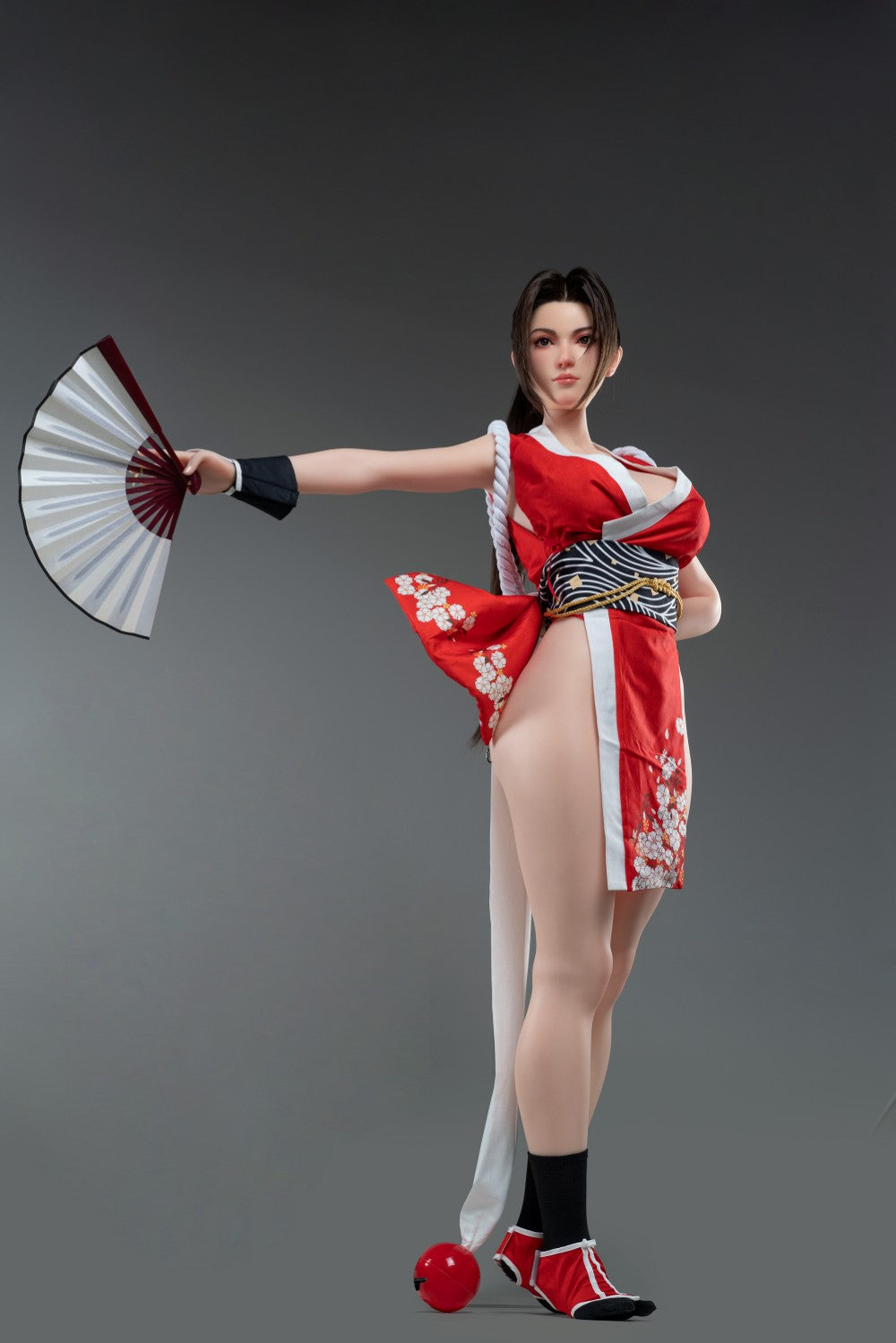 Mai Shiranui sexdukke (Game Lady 165 cm G-cup nr. 28 silikone)
