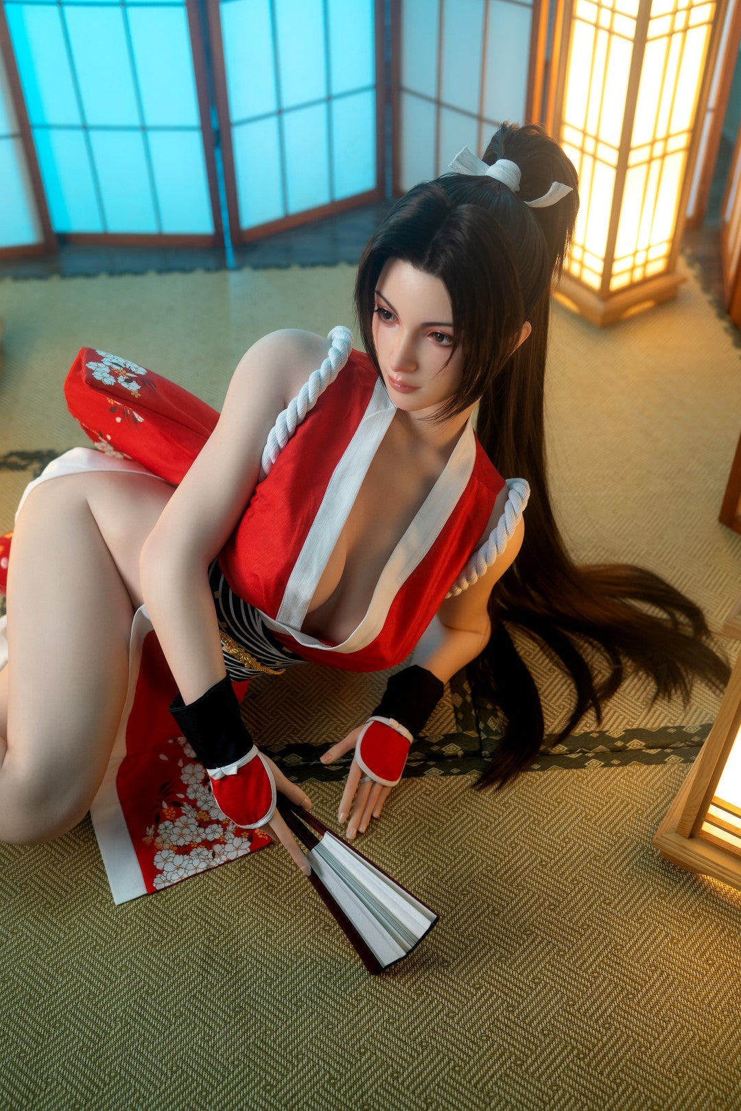 Mai Shiranui sexdukke (Game Lady 168 cm E-cup nr. 28 silikone)