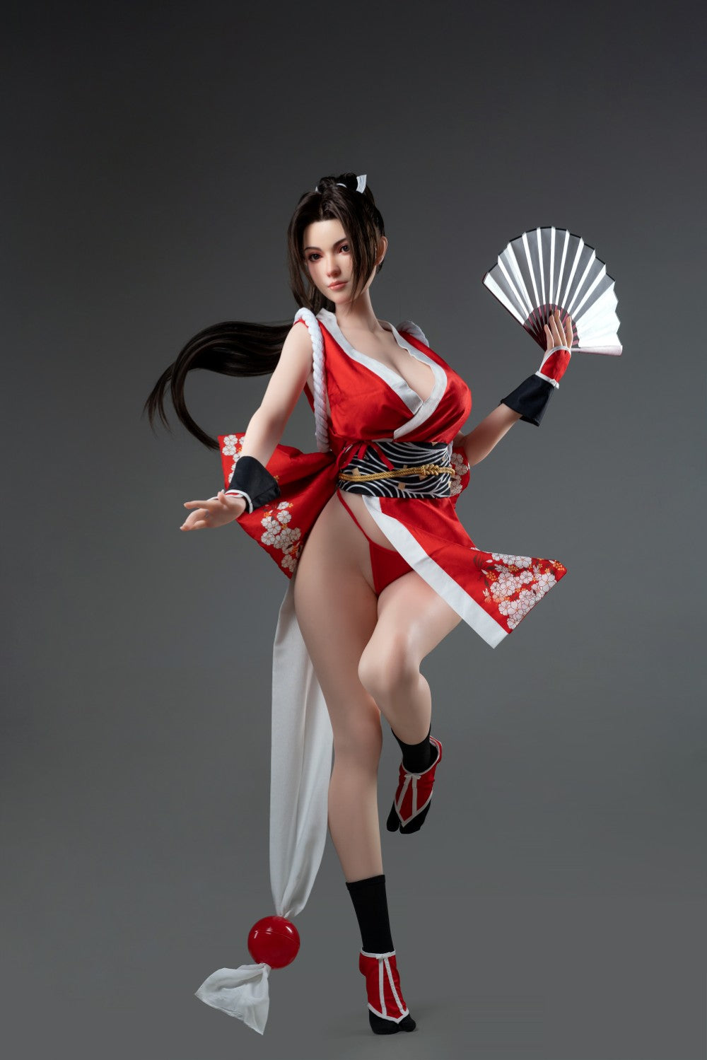 Mai Shiranui sexdukke (Game Lady 165 cm G-cup nr. 28 silikone)