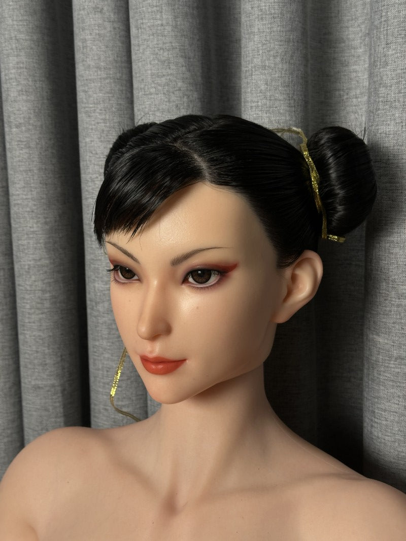 Chun Li sexdukke (Game Lady 169 cm F-cup nr. 33-1 silikone)