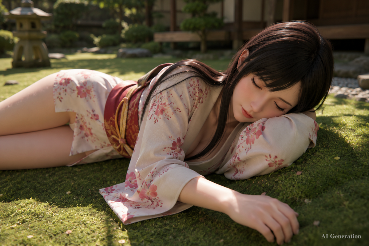 Tifa sover sexdukke (Game Lady 167 cm D-cup nr. 45 silikone)
