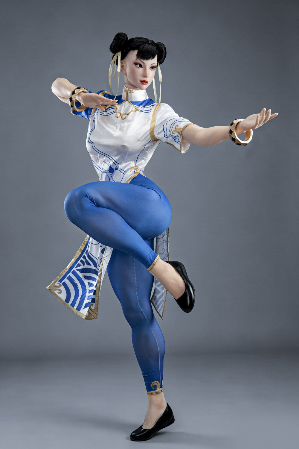 Chun Li sexdukke (Game Lady 169 cm F-cup nr. 47-1 silikone)