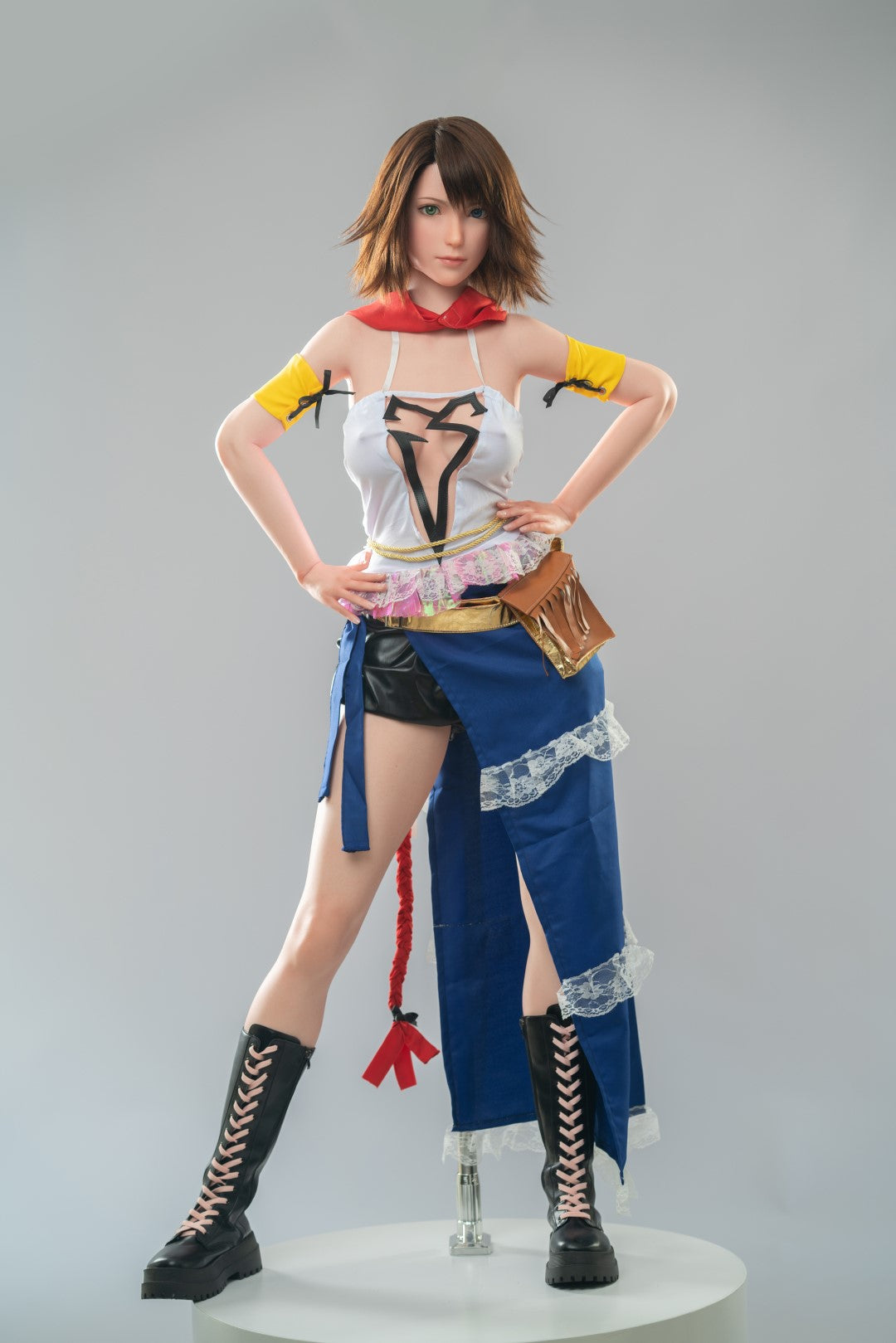 Yuna sexdukke (Game Lady 167 cm d-cup Nr. 06 silikone)
