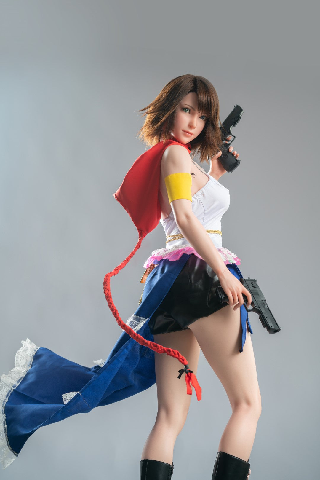 Yuna sexdukke (Game Lady 167 cm d-cup Nr. 06 silikone)