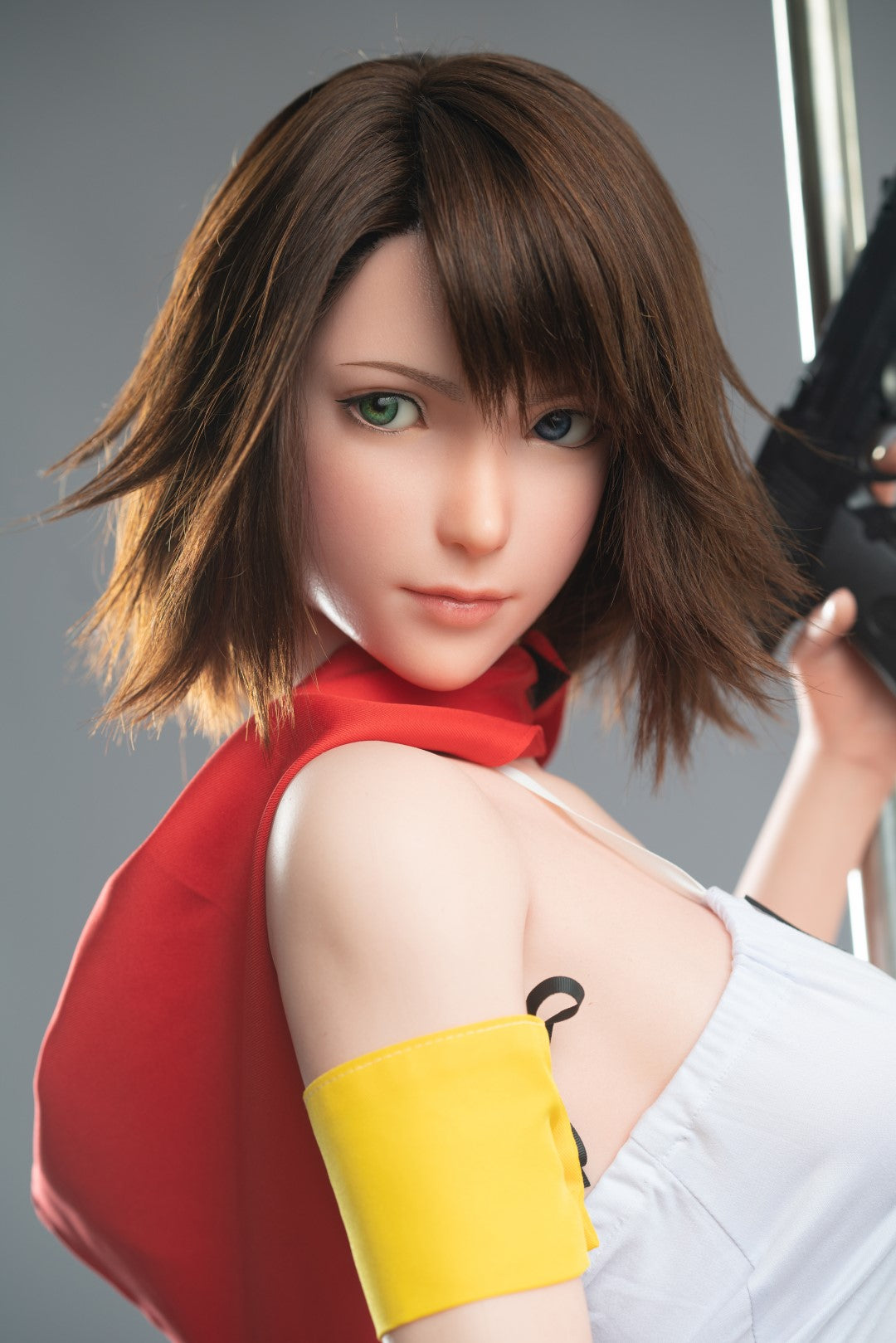 Yuna sexdukke (Game Lady 167 cm d-cup Nr. 06 silikone)