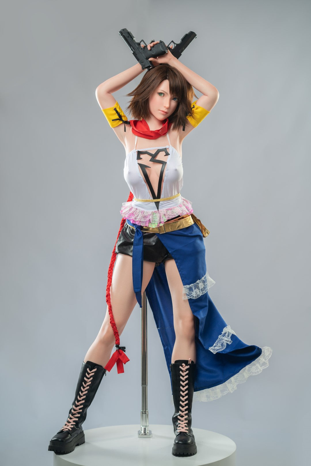 Yuna sexdukke (Game Lady 167 cm d-cup Nr. 06 silikone)