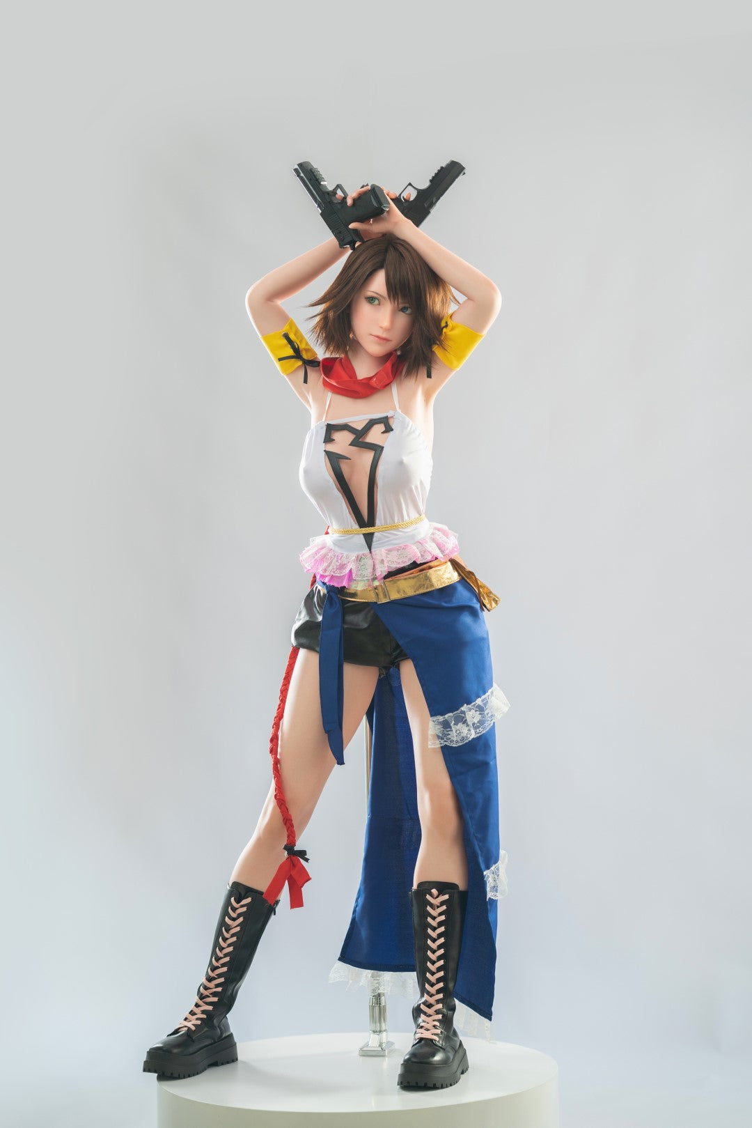 Yuna sexdukke (Game Lady 167 cm d-cup Nr. 06 silikone)