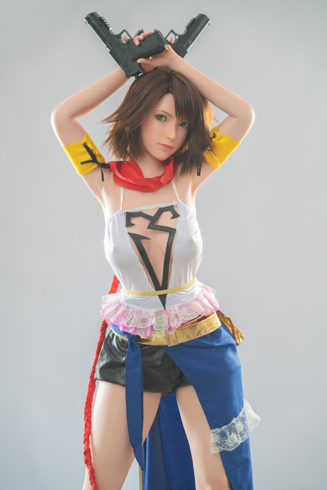 Yuna sexdukke (Game Lady 167 cm d-cup Nr. 06 silikone)