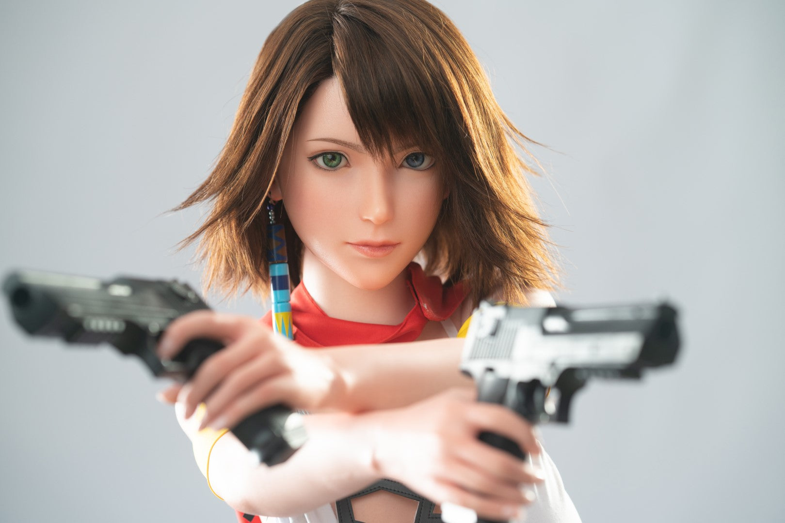 Yuna sexdukke (Game Lady 167 cm d-cup Nr. 06 silikone)