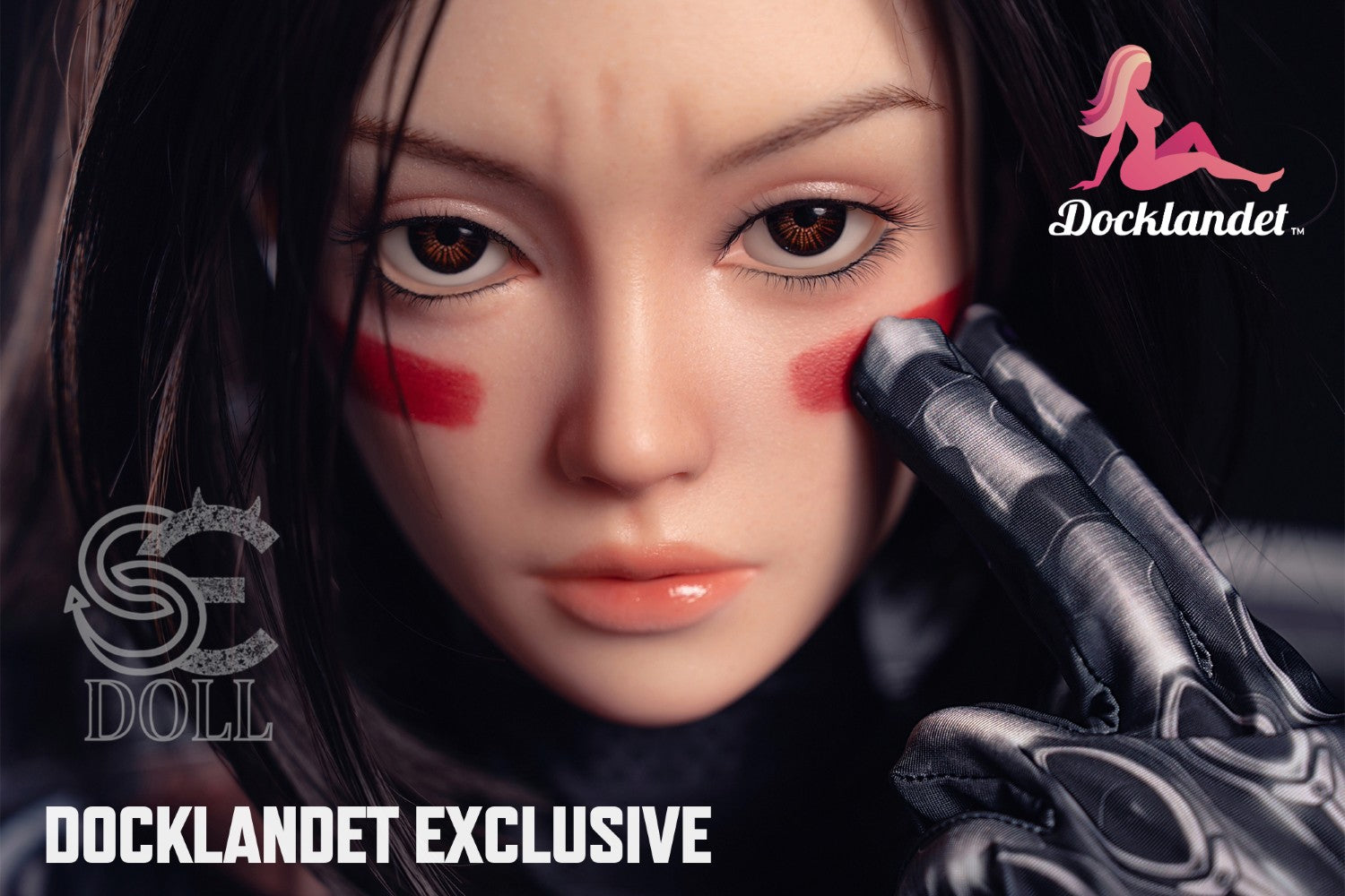 Oplyst. "Alita" sexdukke (SEDoll 161 cm e-cup #149SC silikone Pro)