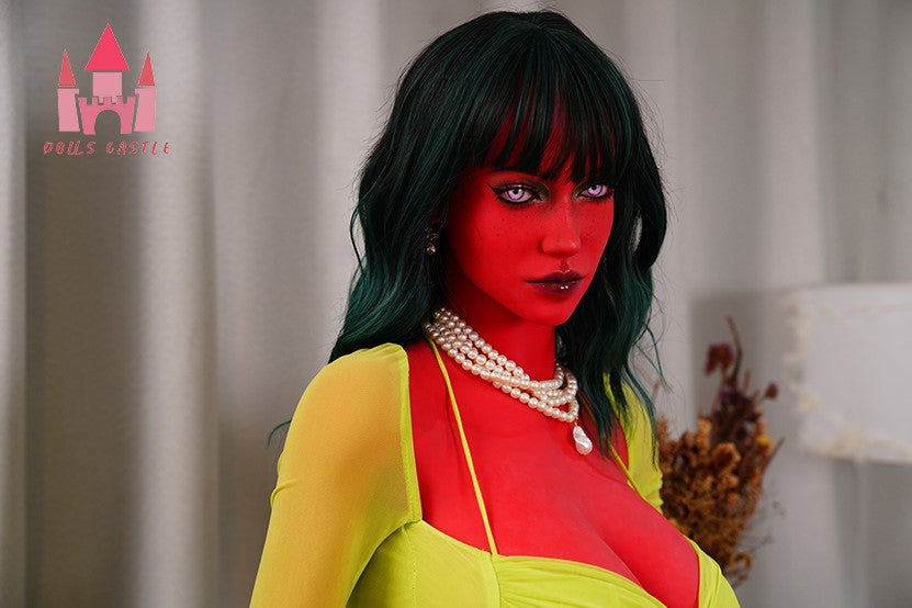 Lydia sexdukke (Dolls Castle 160 cm F-cup #DC46 TPE)