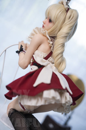 Lolita M1 sexdukke (Min loli waifu 60 cm c-cup silikone)